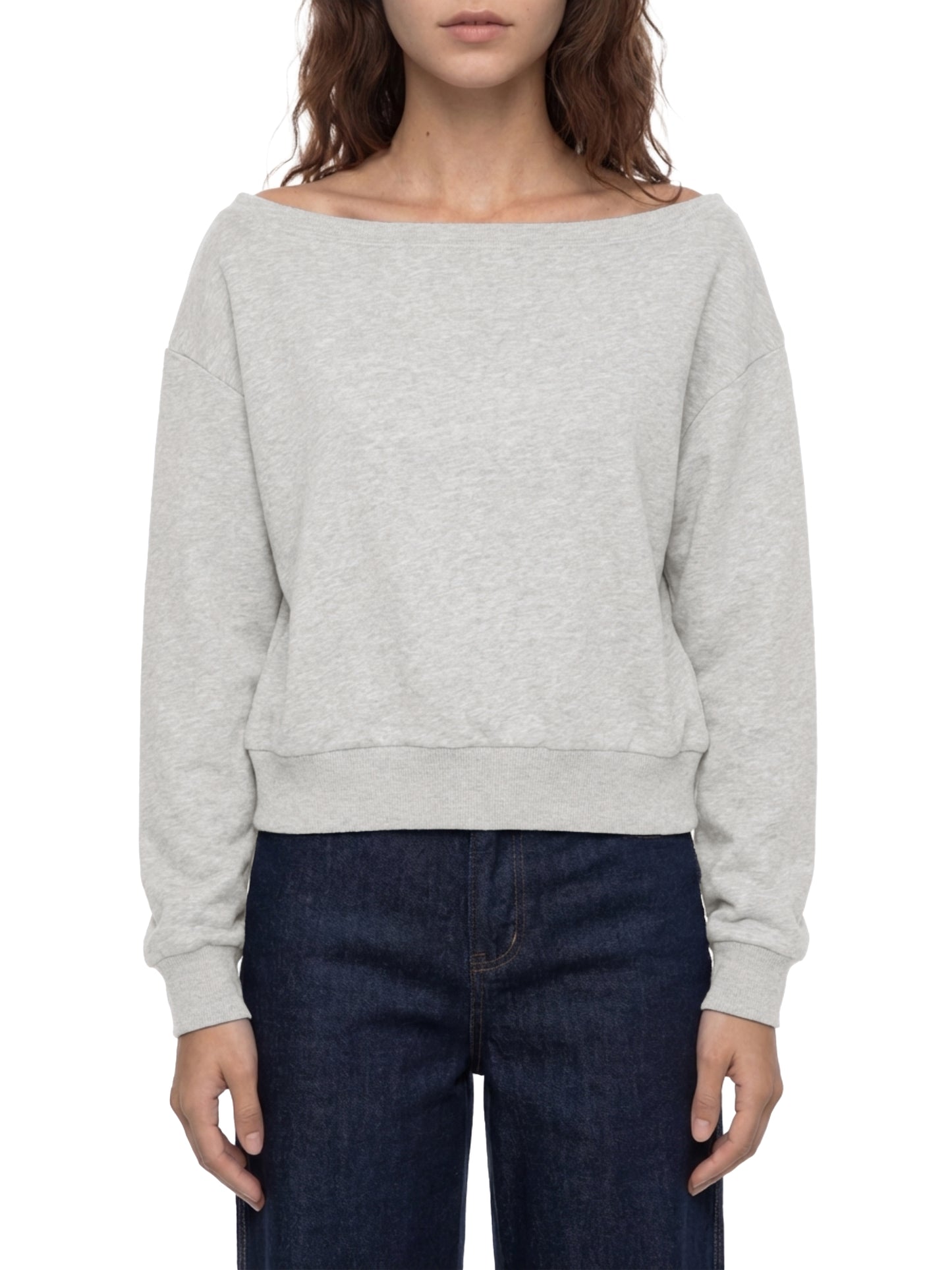 Fallen Shoulder Sweatshirt