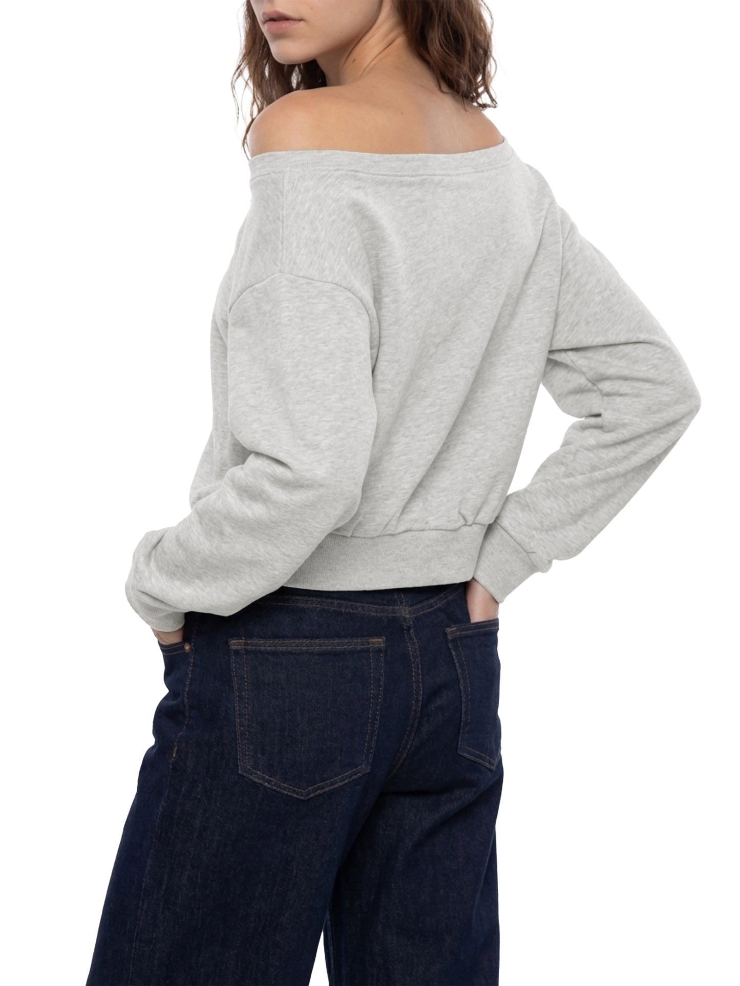 Fallen Shoulder Sweatshirt